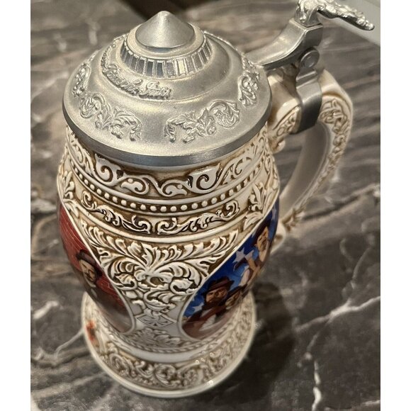 1998 Anheuser Busch Collector’s Club Membership Stein Mug CB7 Old World Heritage - Picture 3 of 8
